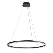 Pendul Rabalux ISAURE metal, acril, negru, alb, LED, 45W, 3000lm, 3000K-4000K-6500K - 72302