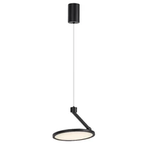 Pendul Rabalux OVIDIA metal, negru, alb, LED, 20W, 3000K, 1300Lm - 72327