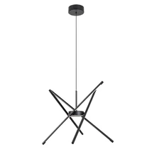 Pendul Rabalux HENLI metal, plastic, negru, alb, LED, 40W, 3000K, 2800Lm - 72338