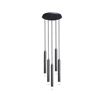 Pendul Rabalux RAMIRA metal, acril, negru, transparent, G9 - 72360