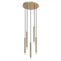 Pendul Rabalux RAMIRA metal, acril, aur, transparent, G9 - 72361