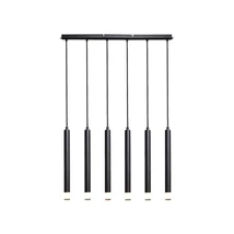 Pendul Rabalux RAMIRA metal, acril, negru, transparent, G9 - 72362