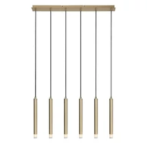 Pendul Rabalux RAMIRA metal, acril, aur, transparent, G9 - 72363