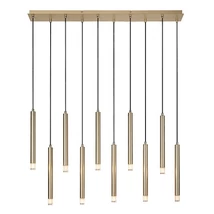 Pendul Rabalux RAMIRA metal, acril, aur, transparent, G9 - 72365