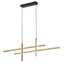 Pendul Rabalux SEVERINE metal, plastic, negru, aur, alb, LED, 40W, 3000K, 2000Lm - 72366