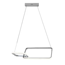 Pendul Rabalux MALWEN metal, crom, alb, LED, 36W, 4000K, 2200Lm - 72368
