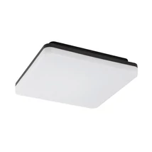 Plafoniera exterioara Rabalux Pernic plastic, negru, alb, LED, 4000K, 24W, 2400lm, IP54 - 7250