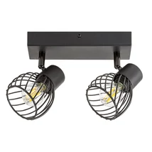 Spot Rabalux ABERAMA plastic, negru, E14 - Rabalux-73002