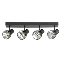 Spot Rabalux ABERAMA plastic, negru, E14 - Rabalux-73004