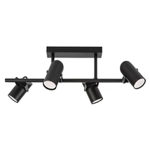 Plafoniera Rabalux MAXIMILIAN metal, negru, GU10 - 73044