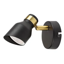 Spot Rabalux LILOU metal, negru, auriu, GU10 - 73047