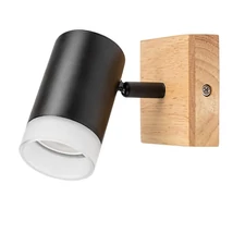 Spot Rabalux TORAS lemn, metal, negru, GU10 - Rabalux-73121