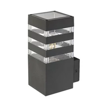 Aplica de perete exterioara Rabalux Ankara metal, plastic, grafit, E27, IP44 - 7379