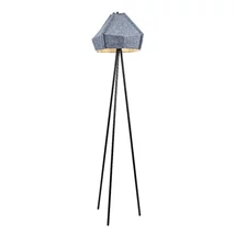 Lampadar Rabalux LOMIRO metal, fetru, negru, gri, E27 - 74000