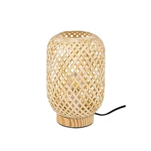 Veioza Rabalux ALINAFE lemn, rattan, E14 - Rabalux-74016