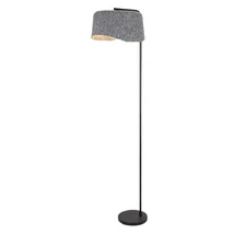 Lampadar Rabalux FARELIA metal, fetru, negru, gri, E27 - 74019