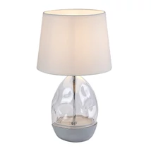 Veioza Rabalux APOLONIA ceramic, sticla, alb, transparent, E27 - 74227