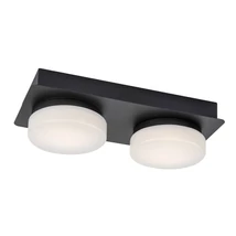 Plafoniera pentru baie Rabalux ATTICHUS metal, plastic, negru, alb, LED, 4000K, 11W, 1200lm - Rabalux-75002