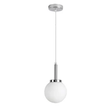 Pendul pentru baie Rabalux TOGO metal, sticla, crom, alb, E14 - Rabalux-75007