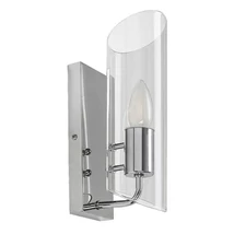 Aplica de perete pentru baie Rabalux TEODORO metal, sticla, crom, transparent, E14, IP44 - 75029