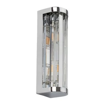 Aplica de perete pentru baie Rabalux SYBIL metal, sticla, crom, transparent, G9, IP44 - 75035