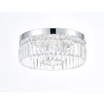 Plafoniera pentru baie Rabalux SYBIL metal, sticla, crom, transparent, G9, IP44 - 75036