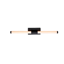 Aplica de perete pentru baie Rabalux TILORA metal, plastic, negru, alb, LED, 8W, 4000K, 790Lm, IP44 - 75045