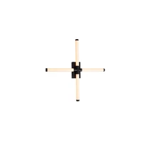 Plafoniera pentru baie Rabalux TILORA metal, plastic, negru, alb, LED, 16W, 4000K, 1350Lm, IP44 - 75046