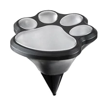 Lampa solara decor Rabalux Wigry plastic, negru, alb, LED, 3000K, 0,06W, 3lm, IP44 - 77001