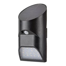 Lampa solara cu senzor Rabalux Sepik plastic, negru, alb, LED, 4000K, 3,6W, 150lm, IP44 - 77013