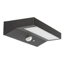 Lampa solara cu senzor Rabalux Korana metal, plastic, negru, alb, LED, 4000K, 6W, 450lm, IP44 - 77023