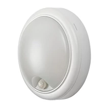 Aplica de perete exterioara cu senzor Rabalux Hitura plastic, alb, LED, 4000K, 15W, 1500lm, IP54 - 77029