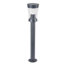 Lampadar solar de exterior cu senzor Rabalux ANGERS plastic, gri, transparent, LED, 4000K, 3W, 300lm, IP65 - 77038