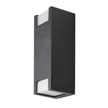 Aplica de perete exterioara Rabalux CERNON metal, plastic, negru, alb, GU10, IP44 - 77055