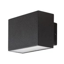 Aplica de perete exterioara Rabalux MATARO metal, sticla, negru, alb, LED, 4000K, 7W, 430lm, IP54 - 77073