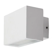 Aplica de perete exterioara Rabalux MATARO metal, sticla, alb, LED, 4000K, 7W, 580lm, IP54 - 77074