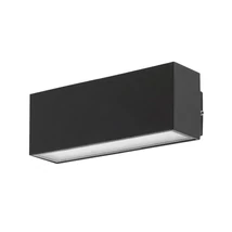 Aplica de perete exterioara Rabalux MATARO metal, sticla, negru, alb, LED, 4000K, 10W, 720lm, IP54 - 77075