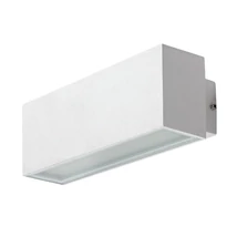 Aplica de perete exterioara Rabalux MATARO metal, sticla, alb, LED, 4000K, 10W, 970lm, IP54 - 77076