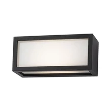 Aplica de perete exterioara Rabalux LUBLIN metal, plastic, negru, alb, LED, 4000K, 10W, 480lm, IP54 - 77099