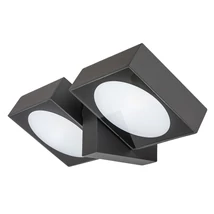 Aplica de perete exterioara Rabalux TELDE metal, sticla, antracit, transparent, LED, 3000K, 14W, 900lm, IP54 - 77101