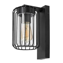 Aplica de perete exterioara Rabalux TARPA metal, plastic, negru, transparent, E27, IP44 - 77106
