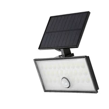 Lampa solara Rabalux ZAVOD plastic, negru, transparent, LED, 8W, 800lm, 5000K, IP65 - 77129
