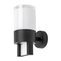 Aplica de perete exterioara Rabalux LEITHA metal, plastic, negru, alb, LED, 12W, 740lm, 3000K, IP44 - 77130