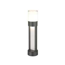 Lampadar exterior Rabalux LEITHA metal, plastic, negru, alb, LED, 12W, 720lm, 3000K, IP44 - 77131