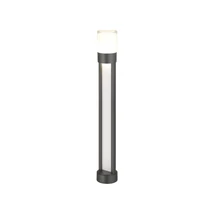 Lampadar exterior Rabalux LEITHA metal, plastic, negru, alb, LED, 12W, 700lm, 3000K, IP44 - 77132