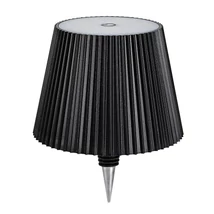 Lampa decor Rabalux BURDUR plastic, negru, transparent, LED, 2W, 180lm, 3000K, IP44 - 77142