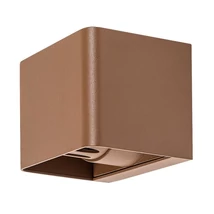 Aplica de perete exterioara Rabalux HALLSTATT metal, sticla, maro, transparent, LED, 10W, 320lm, 3000K, IP54 - 77169