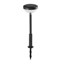 Lampa solara Rabalux MONOR plastic, negru, transparent, LED, 0.1W, 3lm, 3000K, IP44 - 77177