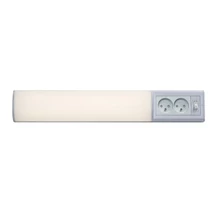 Corp de iluminat Rabalux BATH metal, plastic, argintiu, alb, LED, 10W, 4000K, 900Lm - 78040