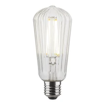 Bec Rabalux BULB metal, sticla, transparent, E27, 4W, 4000K, 640Lm - 79028